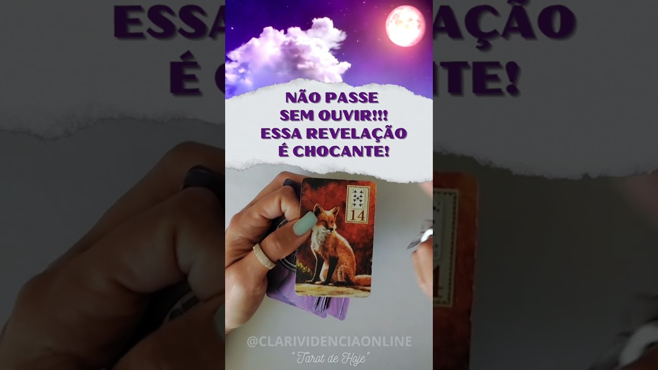 Read more about the article 🔮 NÃO PASSE SEM OUVIR ISSO É CHOCANTE! 💛 #SHORTS EM ALTA! 🌟 #TAROTHOJE