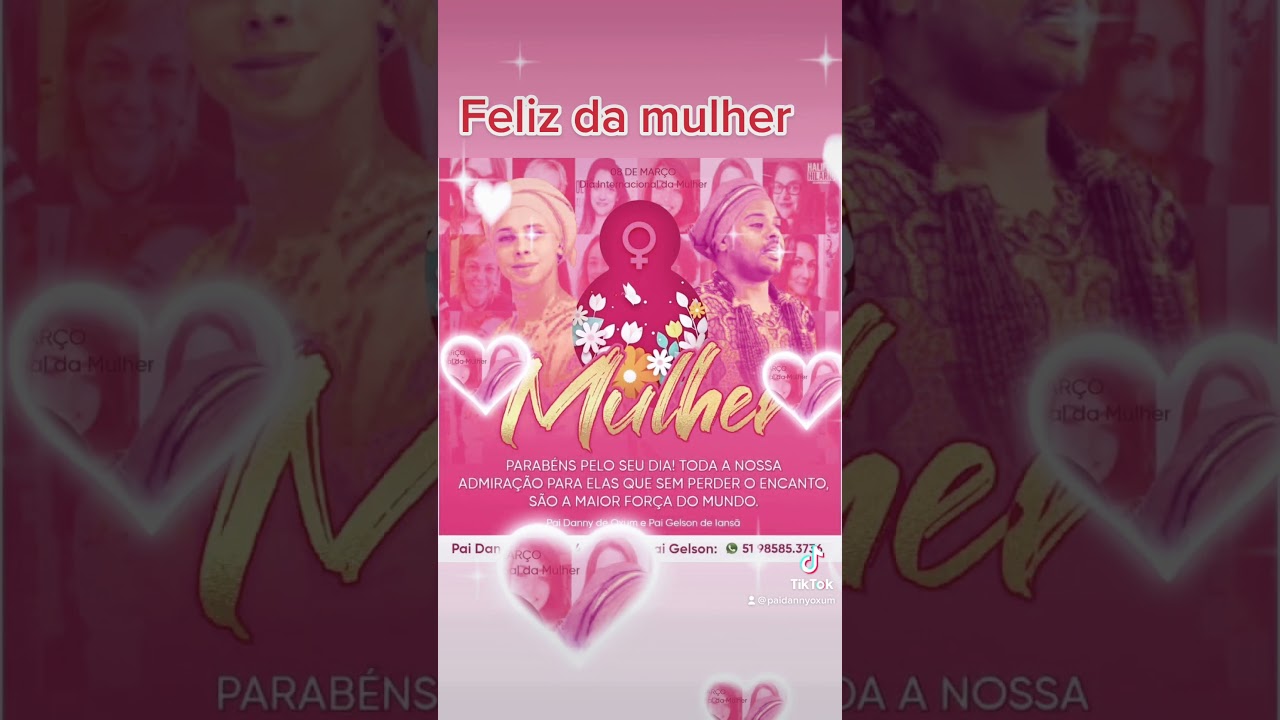 Read more about the article Feliz dia da mulher #mariapadilha #simpatia #amarraçãoamorosa #simpatias #simpatici #amarração