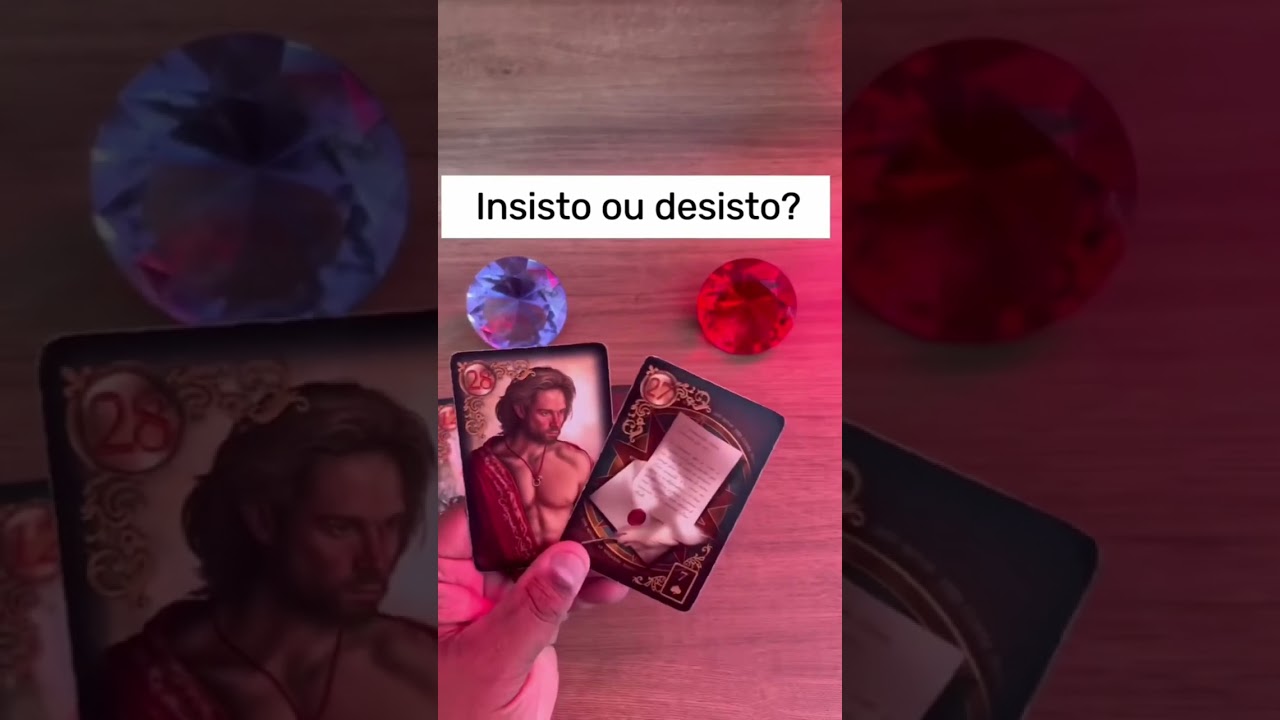 Read more about the article INSISTO OU DESISTO? 🔵 #SHORTS EM ALTA! 🔵 TAROT DE HOJE!  🔵 TAROT RESPONDE!