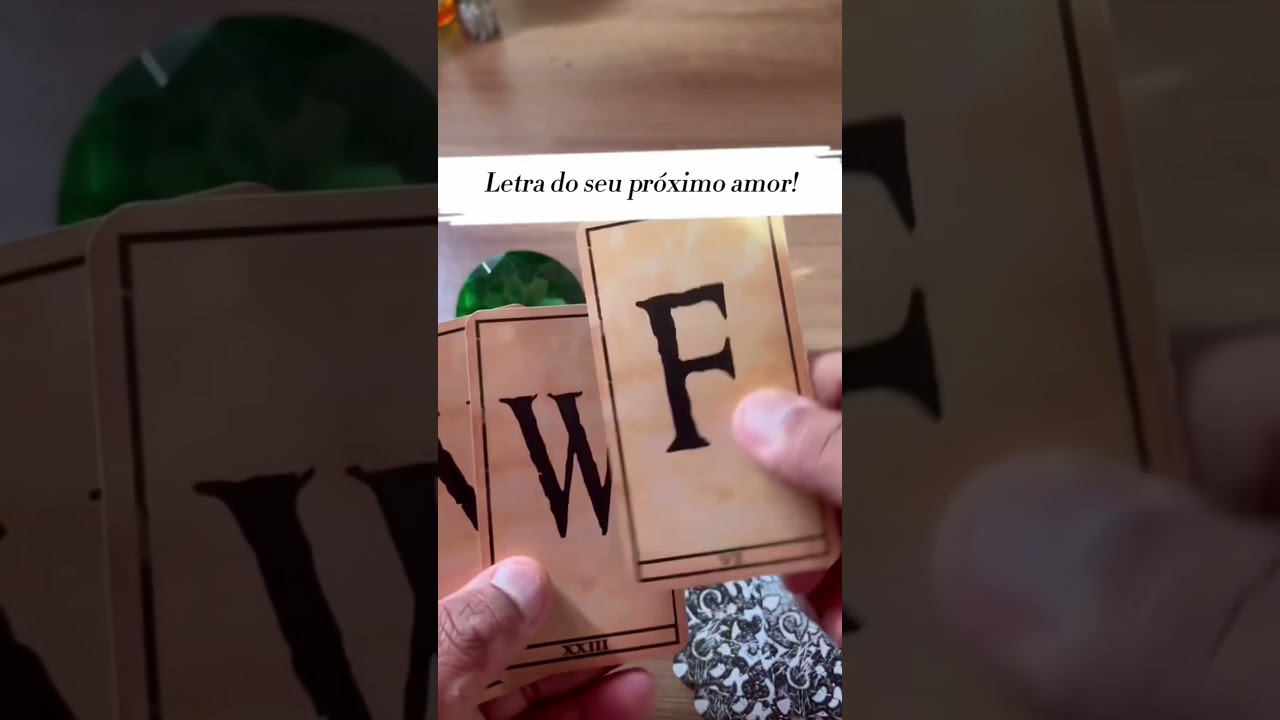 Read more about the article LETRA DO SEU NOVO AMOR? 🔵 #SHORTS EM ALTA! 🔵 TAROT DE HOJE