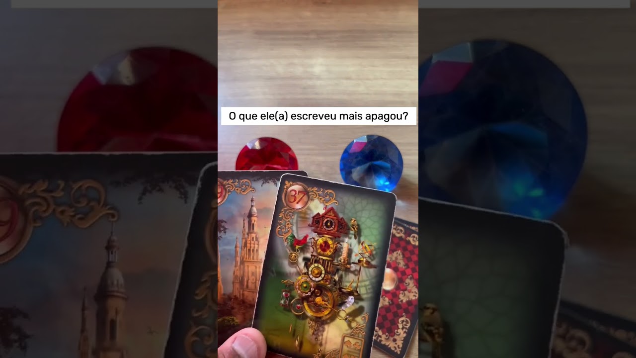 Read more about the article O que ele(a) escreveu mais  apagou? #shorts #tarot #oraculos