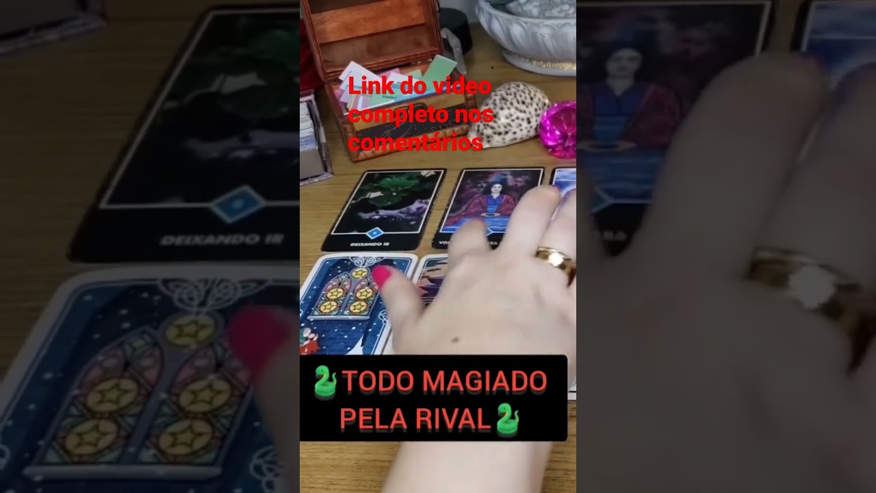 Read more about the article 🐍💣💥RIVAL X SER AMADO(A) TAROT REVELA QUE ELE ESTÁ MAGIADO, SE LIBERTA E QUER VOLTAR #tarotcigana