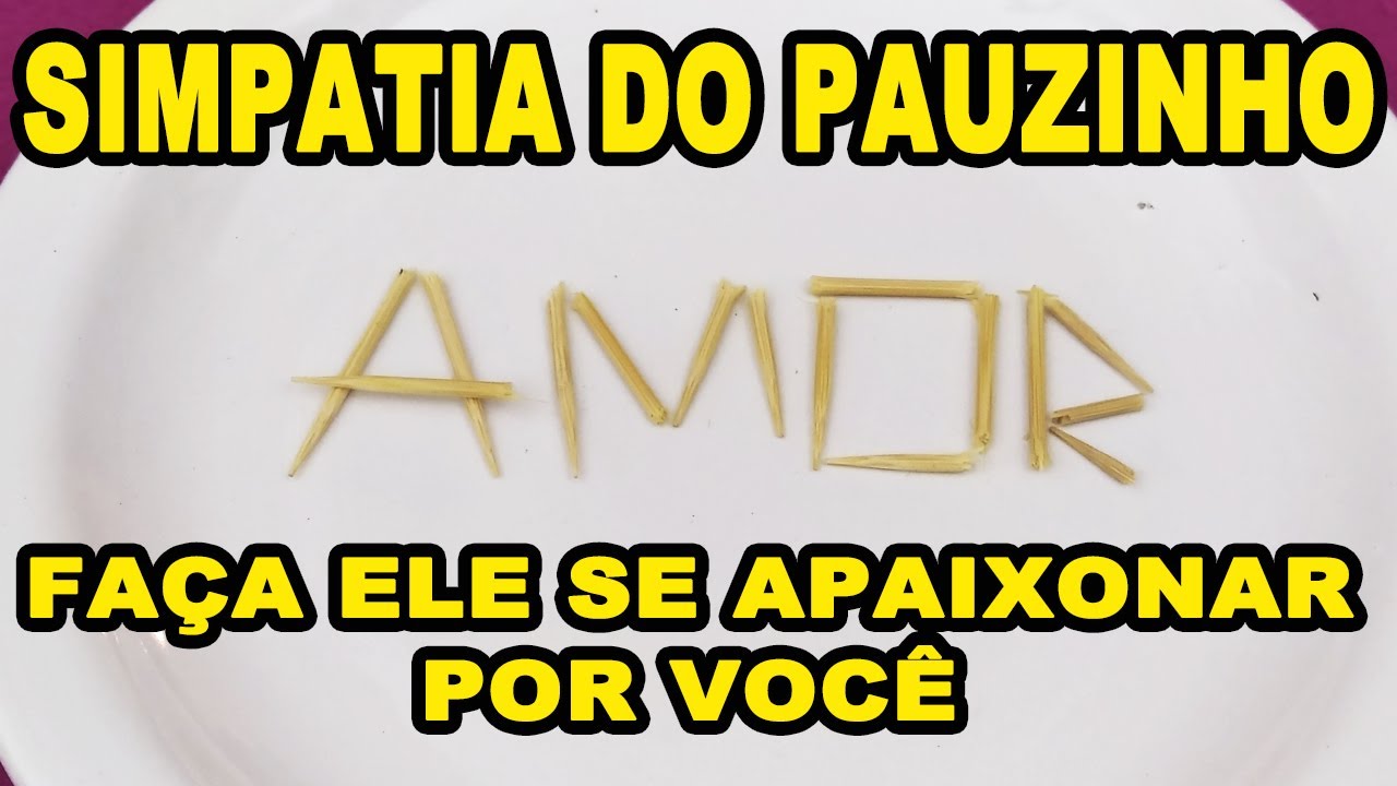 Read more about the article SIMPATIA DO PAUZINHO PARA A PESSOA SE APAIXONAR POR VOCÊ RÁPIDO