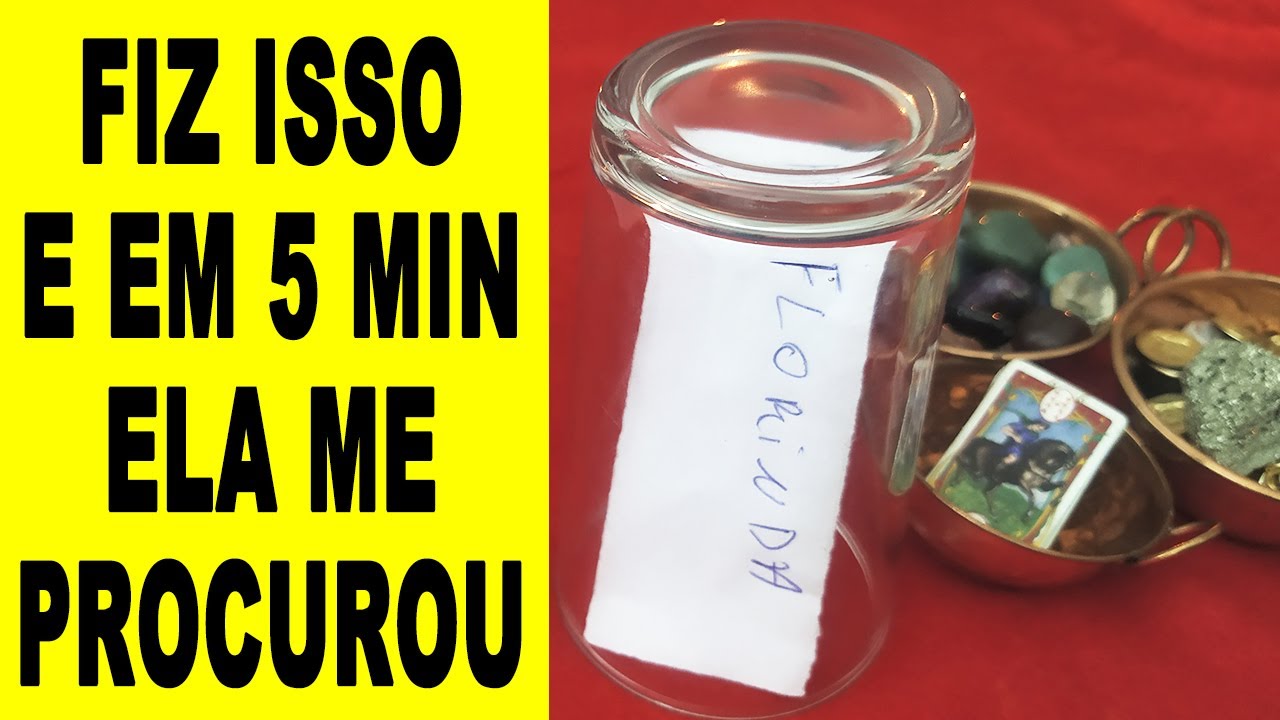 Read more about the article #Simpatia FORTE E SIMPLES para ele (a) te procurar rápido!