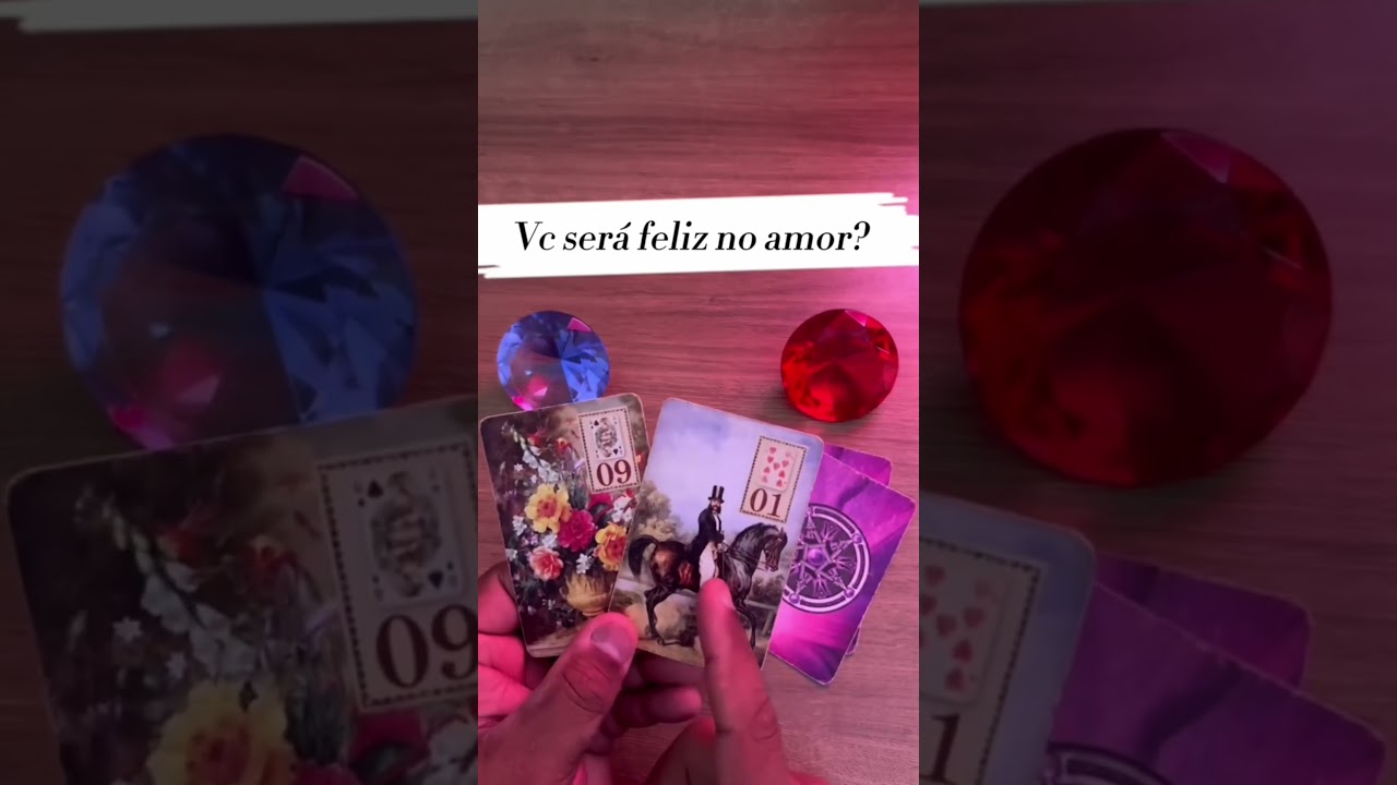 Read more about the article VOCÊ SERÁ FELIZ NO AMOR? 🔵 #SHORTS EM ALTA! 🔵 TAROT DE HOJE