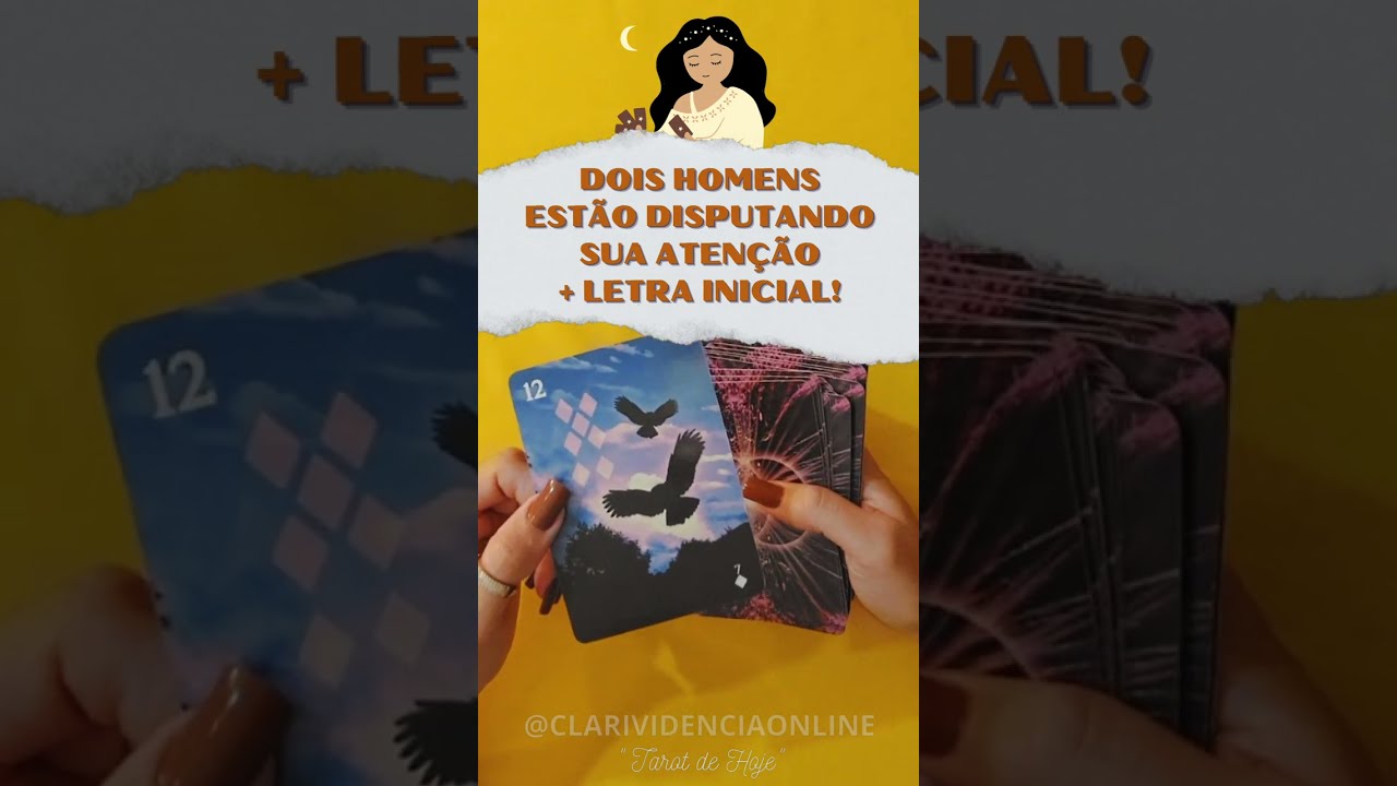 Read more about the article 🌹 DOIS HOMENS ESTÃO DISPUTANDO SUA ATENÇÃO + LETRA INICIAL! ✨ #TAROT 🌟 #TAROTHOJE