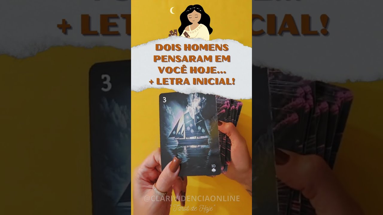 Read more about the article 🌹 DOIS HOMENS PENSARAM EM VOCÊ HOJE + LETRA INICIAL! ✨ #TAROT 🌟 #TAROTHOJE