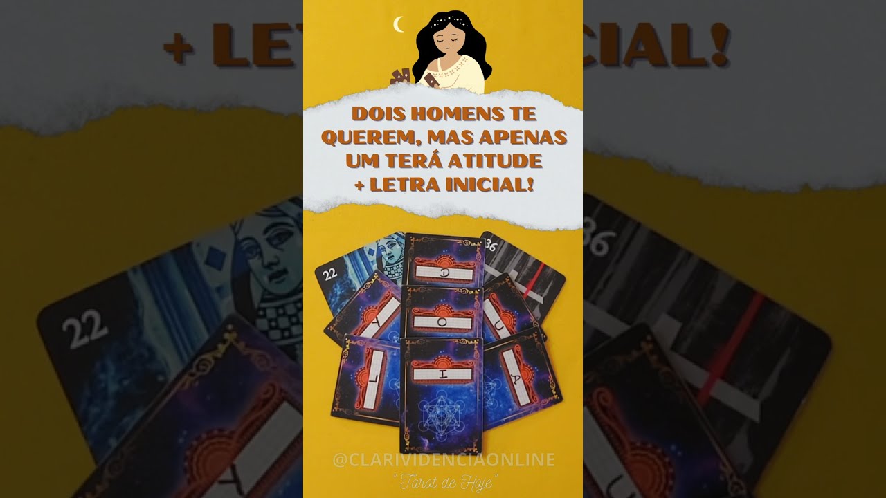 Read more about the article 🌹 DOIS HOMENS TE QUEREM, MAS APENAS UM TERÁ ATITUDE + LETRA INICIAL! ✨ #TAROT 🌟 #TAROTHOJE