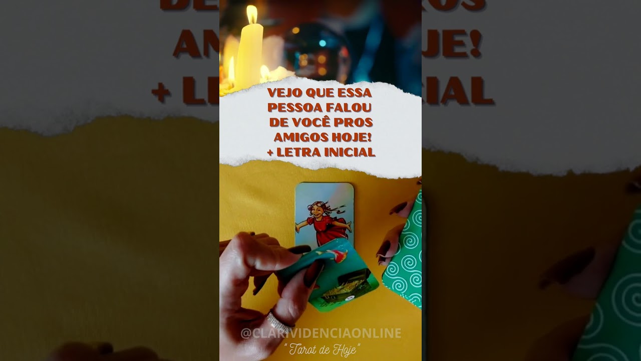 Read more about the article 🌹 ESSA PESSOUA FALOU DE VOCÊ PROS AMIGOS HOJE + LETRA INICIAL! ✨ #TAROT 🌟 #TAROTHOJE