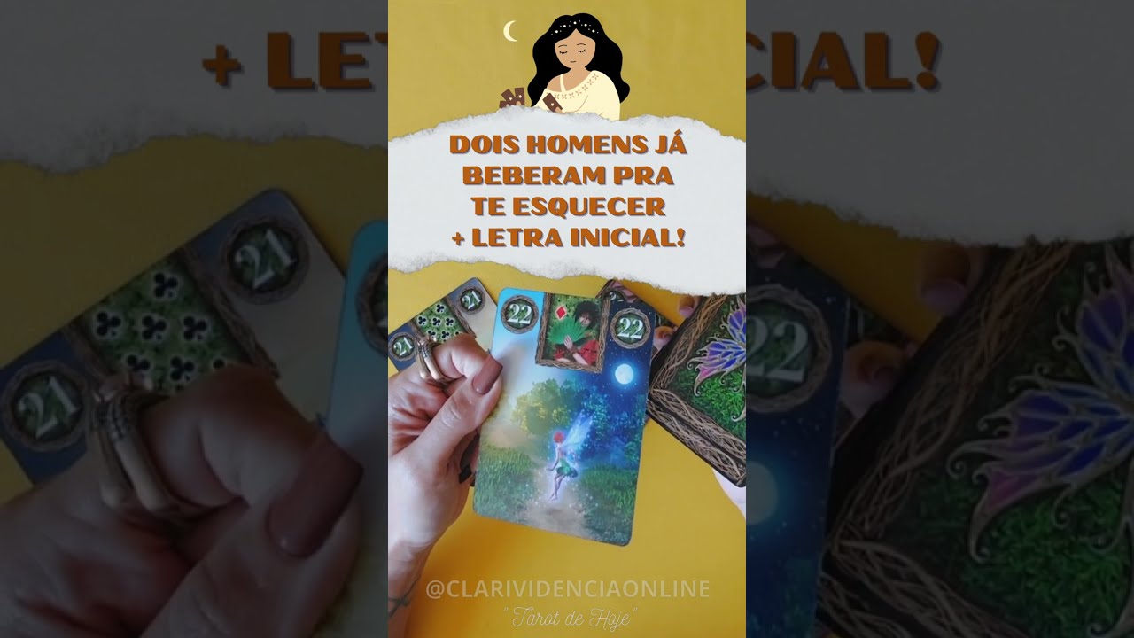 Read more about the article 🌹 ESSES DOIS HOMENS JÁ BEBERAM PRA TE ESQUECER + LETRA INICIAL! ✨ #TAROT 🌟 #TAROTHOJE