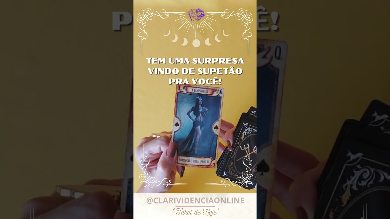 Read more about the article 🌹 TEM UMA SURPRESA VINDO DE SUPETÃO PRA VOCÊ! ✨ #TAROT 🌟 #TAROTHOJE