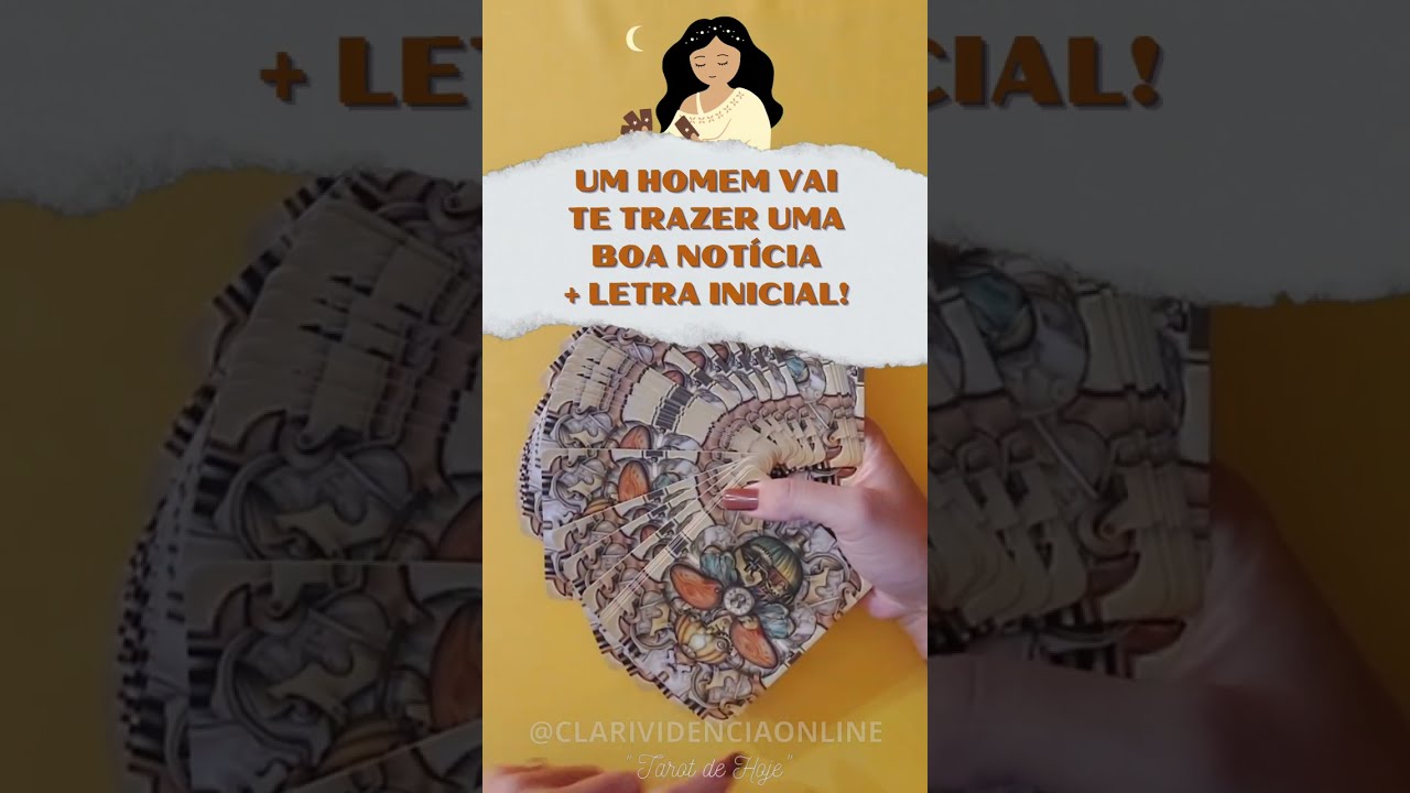 Read more about the article 🌹 UM HOMEM VAI TE TRAZER UMA BOA NOTÍCIA + LETRA INICIAL! ✨ #TAROT 🌟 #TAROTHOJE