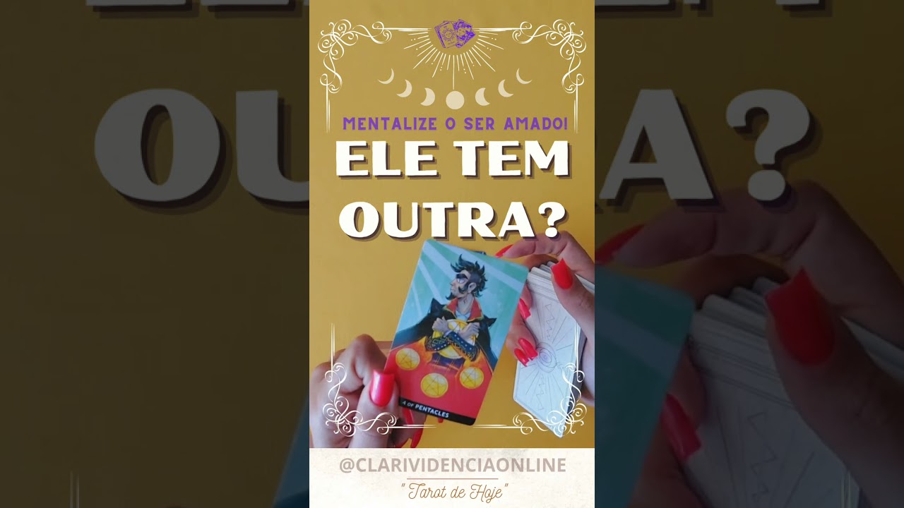 Read more about the article ❤️ ELE TEM OUTRA?! MENTALIZE O SER AMADO! ✨ #TAROT 🌟 #TAROTHOJE