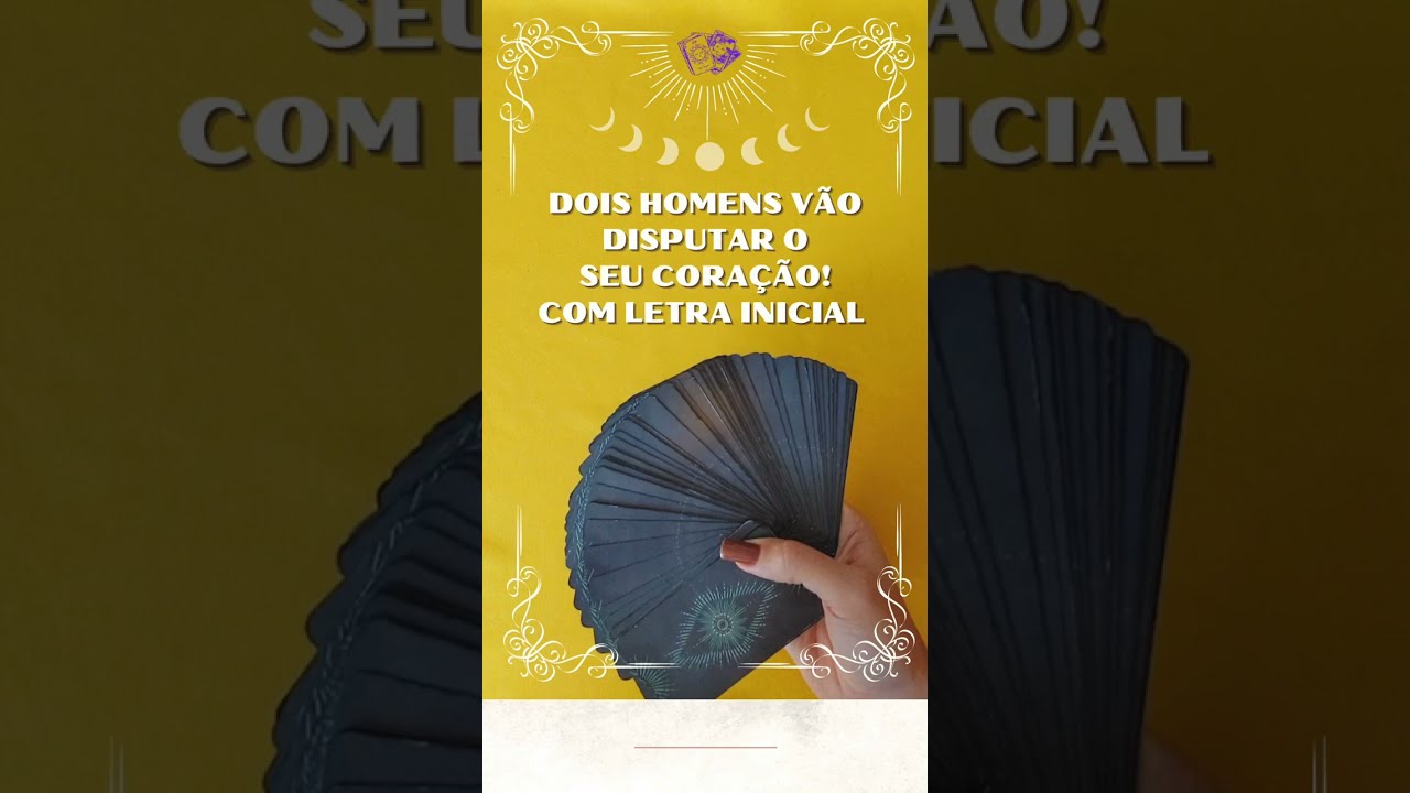 Read more about the article 🌹 ESSE DOIS HOMENS VÃO DISPUTAR SEU CORAÇÃO + LETRA INICIAL! ✨ #TAROT 🌟 #TAROTHOJE