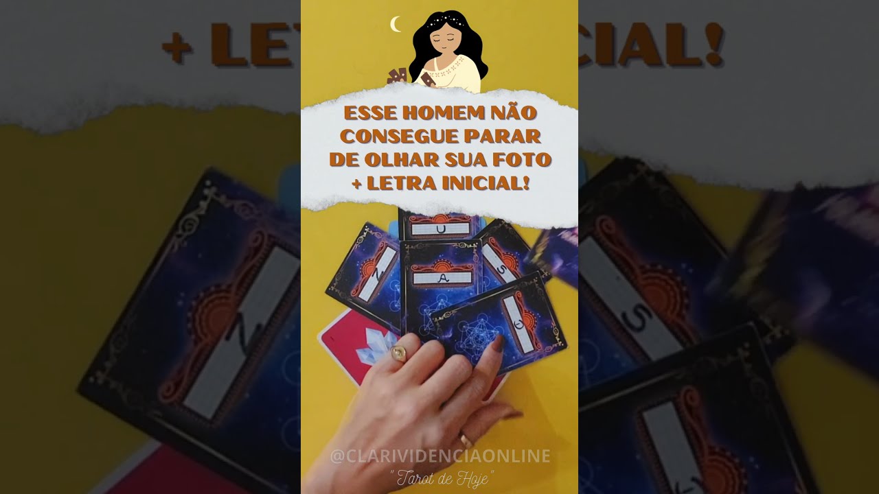 Read more about the article 🌹 ESSE HOMEM NÃO CONSEGUE PARAR DE OLHAR SUA FOTO + LETRA INICIAL! ✨ #TAROT 🌟 #TAROTHOJE