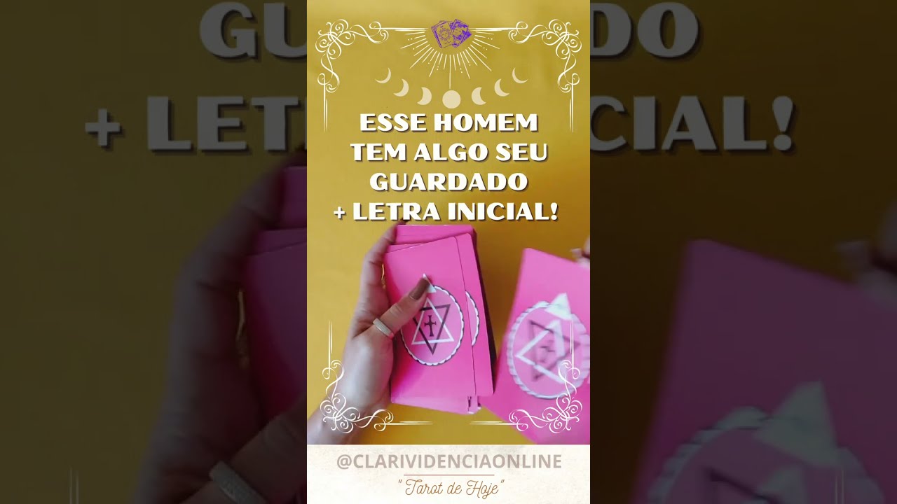 Read more about the article 🌹 ESSE HOMEM TEM ALGO SEU GUARDADO + LETRA INICIAL! ✨ #TAROT 🌟 #TAROTHOJE