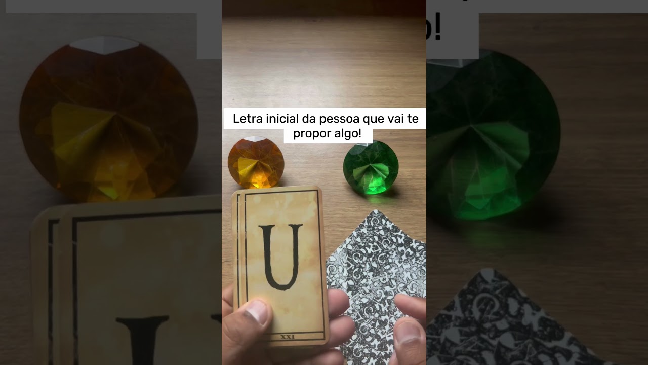 Read more about the article 💫 Letra inicial da pessoa que vai te propor algo! 💫 #tarot #tarothoje #tarotresponde