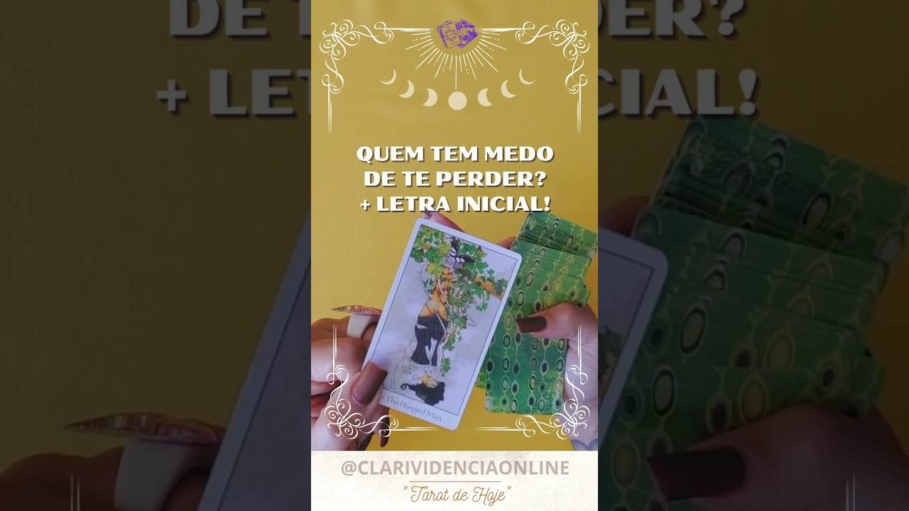 Read more about the article 🌹 QUEM TEM MEDO DE TE PERDER + LETRA INICIAL! ✨ #TAROT 🌟 #TAROTHOJE
