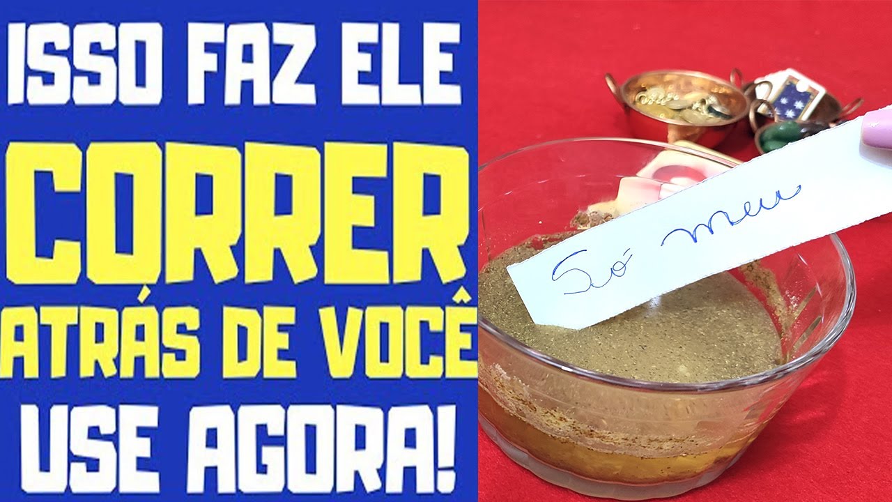 Read more about the article 🟢 Simpatia FORTÍSSIMA para seu nome NÃO SAIR DA CABEÇA DELE (Só querer você de qualquer jeito)