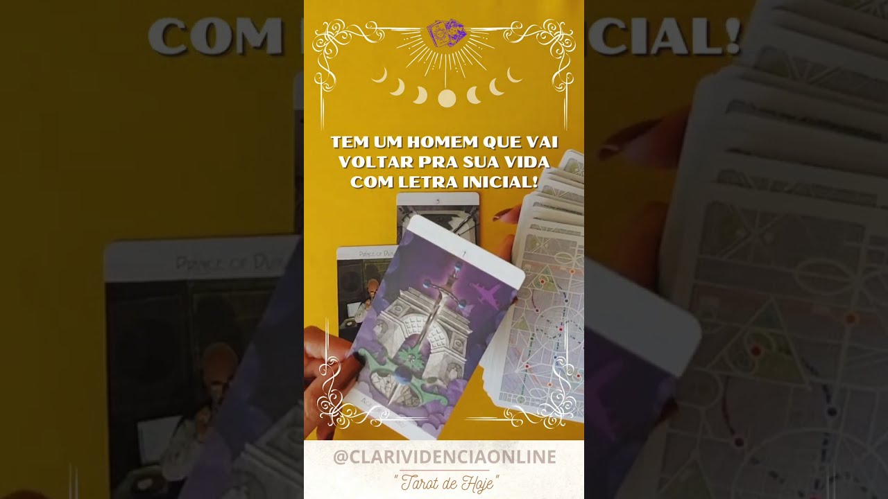 Read more about the article 🌹 TEM UM HOMEM QUE VAI VOLTAR PRA SUA VIDA + LETRA INICIAL! ✨ #TAROT 🌟 #TAROTHOJE