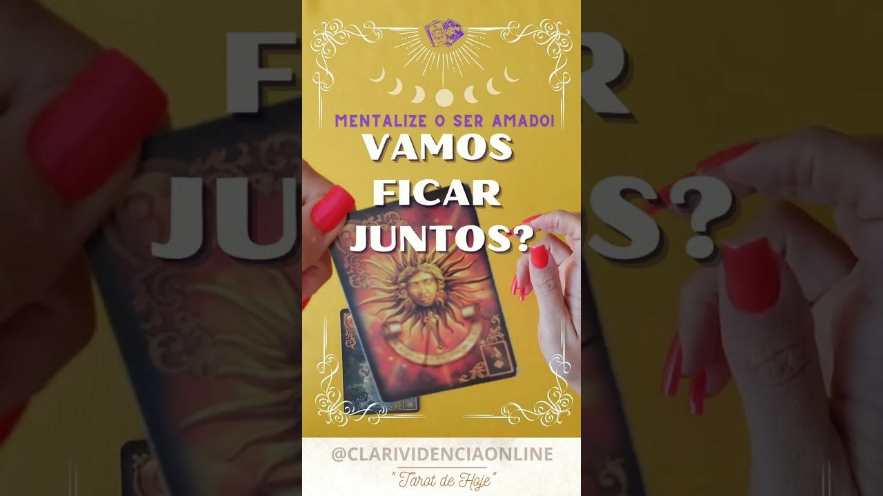 Read more about the article ❤️ VAMOS FICAR JUNTOS? MENTALIZE O SER AMADO! ✨ #TAROT 🌟 #TAROTHOJE