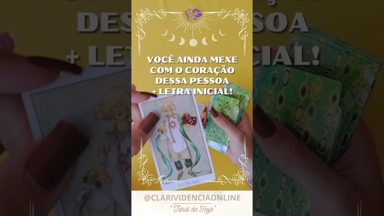 Read more about the article 🌹 VOCÊ AINDA MEXE COM O CORAÇÃO DESSA PESSOA + LETRA INICIAL! ✨ #TAROT 🌟 #TAROTHOJE