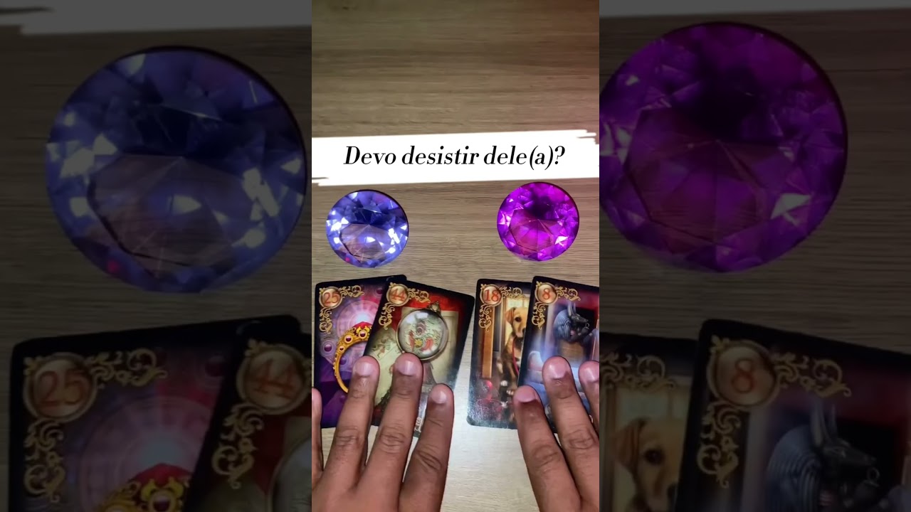 Read more about the article 🔴 Você deve desistir desta pessoa? 🔴 #Tarot #tarotresponde