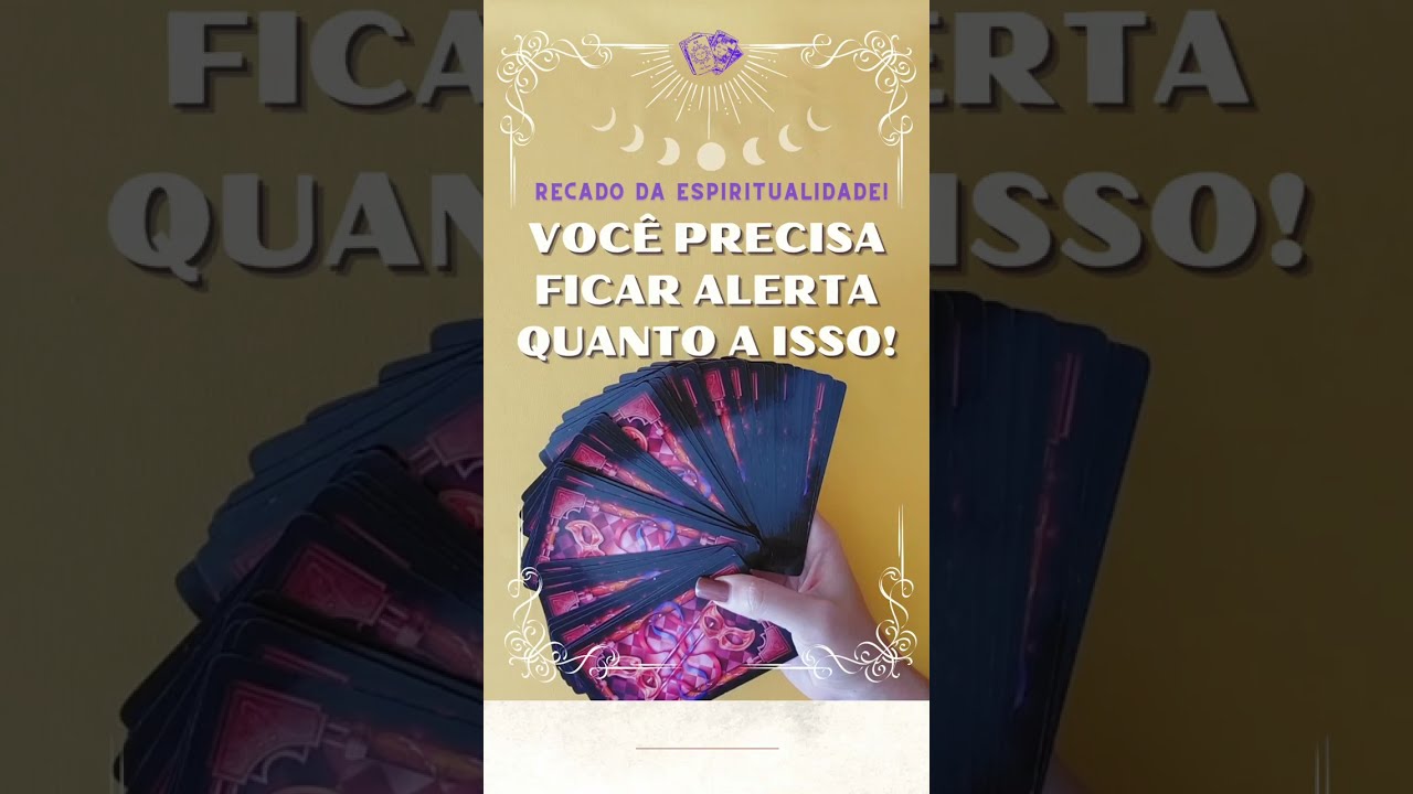 Read more about the article ❤️ VOCÊ PRECISA FICAR ALERTA QUANTO A ISSO! ✨ #TAROT 🌟 #TAROTHOJE