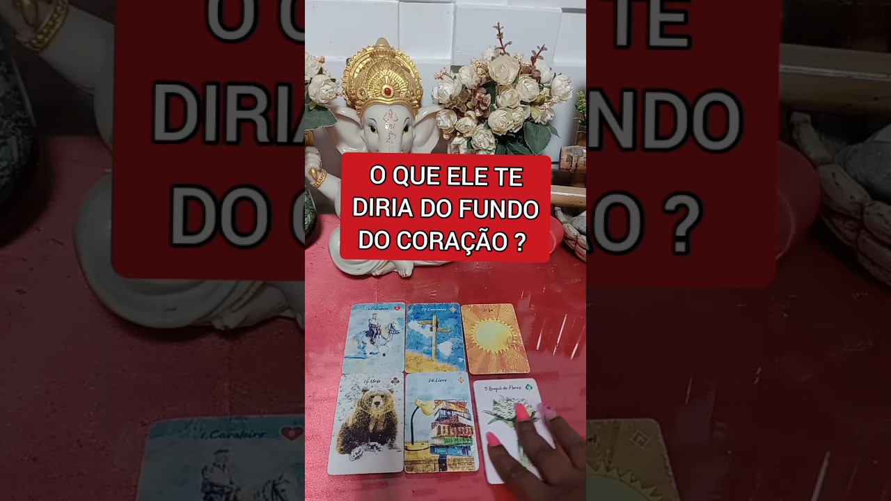 Read more about the article O QUE ELE TE DIRIA DO FUNDO DO CORAÇÃO ?