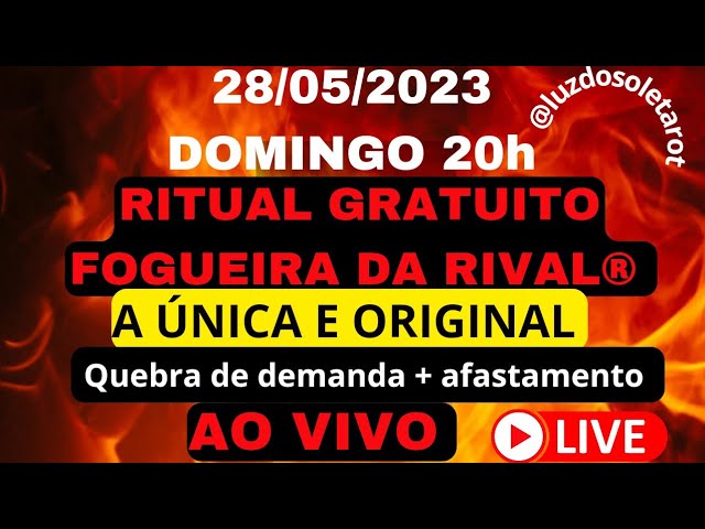 Read more about the article 💥🔥RITUAL COLETIVO GRATUITO FOGUEIRA DA RIVAL BANIMENTO E QUEBRA DEMANDA #luzdosoletarot #rivaltarot