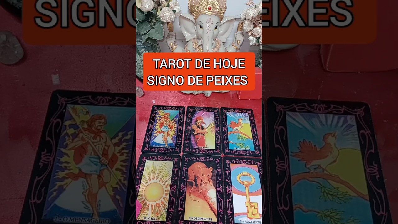 Read more about the article TAROT DE HOJE: SIGNO DE PEIXES