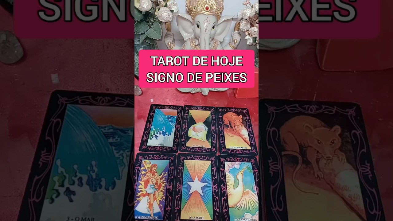 Read more about the article TAROT DE HOJE: SIGNO DE PEIXES