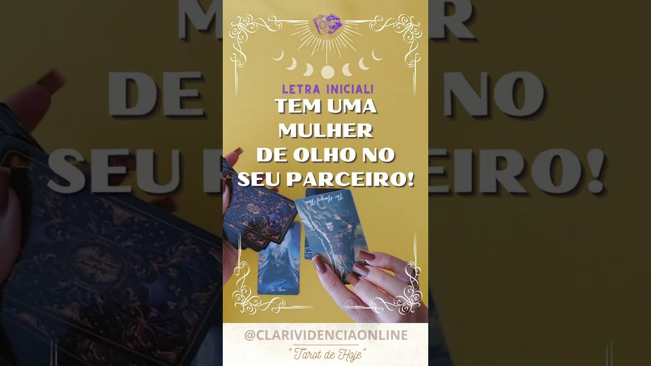 Read more about the article ❤️TEM UMA MULHER DE OLHO NO SEU PARCEIRO + LETRA INICIAL! ✨ #TAROT 🌟 #TAROTHOJE