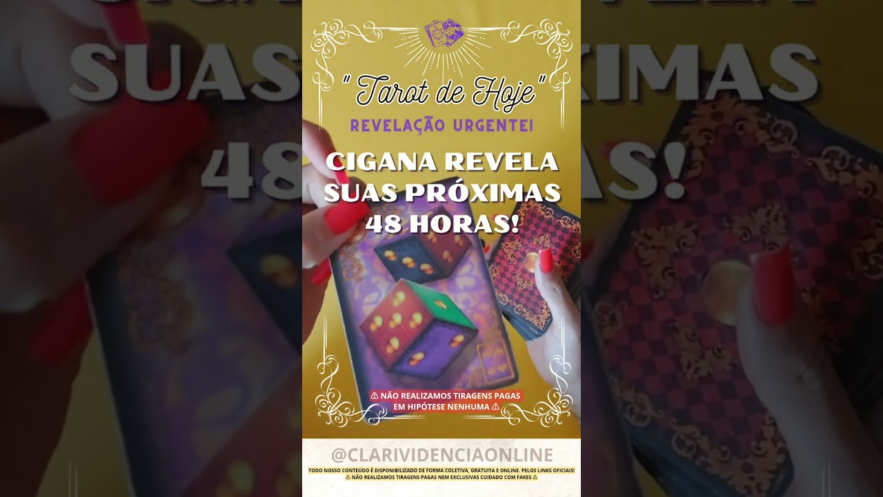 Read more about the article ❤️ REVELAÇÃO DA CIGANA URGENTE PRÓXIMAS 48 HORAS!  ✨ #TAROT 🌟 #TAROTHOJE