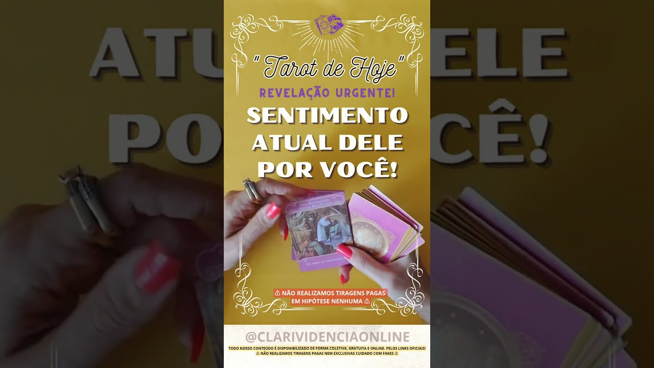 Read more about the article ❤️ SENTIMENTO ATUAL DELE POR VOCÊ! MENTALIZE O SER AMADO, TAROT DO AMOR! ✨ #TAROT 🌟 #TAROTHOJE