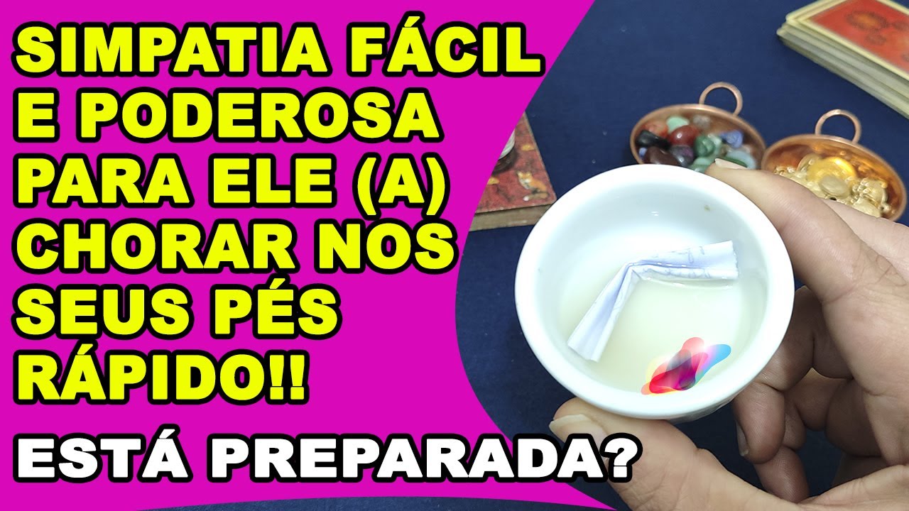 Read more about the article 🟢 Simpatia FORTÍSSIMA para seu nome NÃO SAIR DA CABEÇA DELE (Só querer você de qualquer jeito)