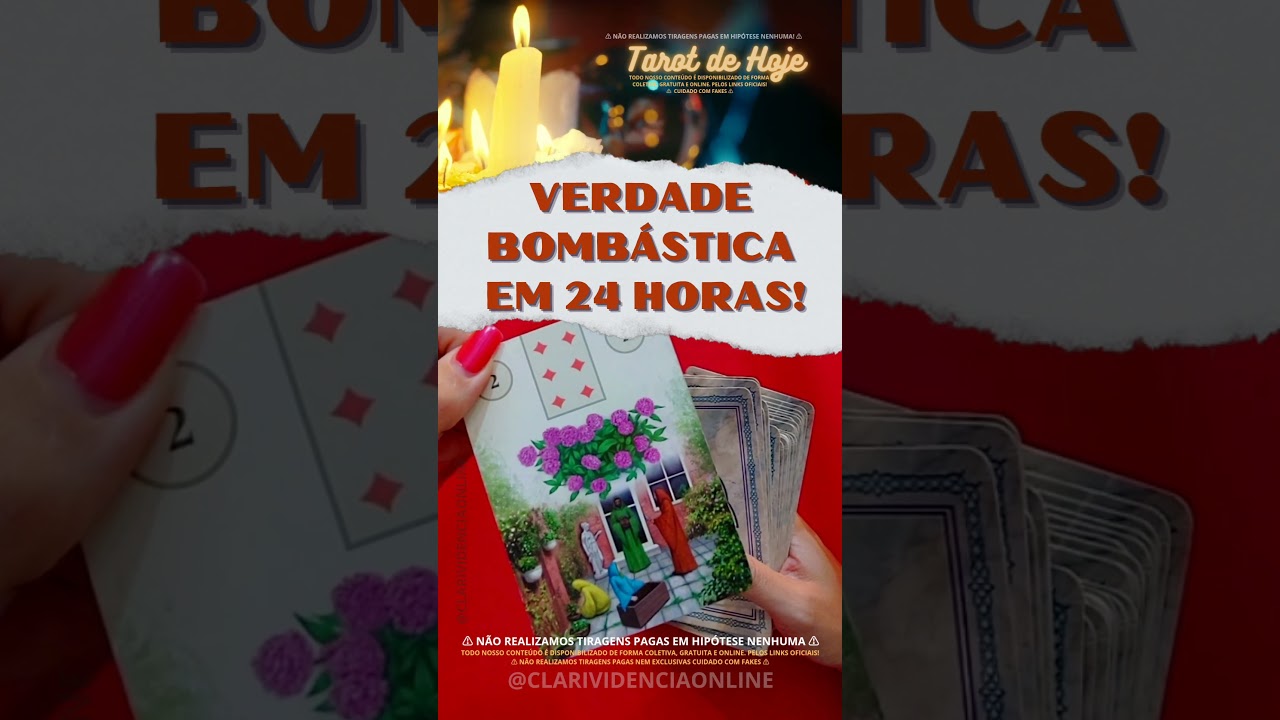 Read more about the article 🌙 VERDADE BOMBÁSTICA EM 24 HORAS PRA VOCÊ REVELADA AGORA!  #SHORTS 🌟 #TAROTHOJE #TAROT