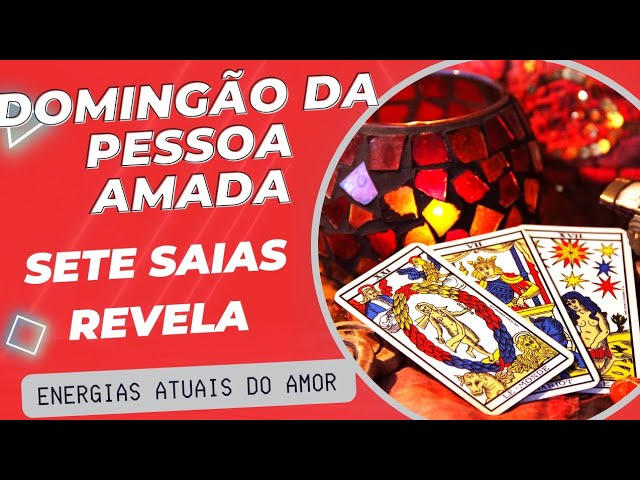 Read more about the article 🔮❤️DOMINGÃO DA PESSOA AMADA!TAROT DO DIA/TAROT DO AMOR