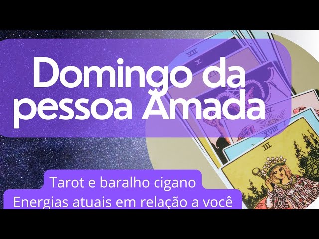 Read more about the article 🛑❤️DOMINGO DA PESSOA AMADA!TAROT DO DIA/TAROT DO AMOR