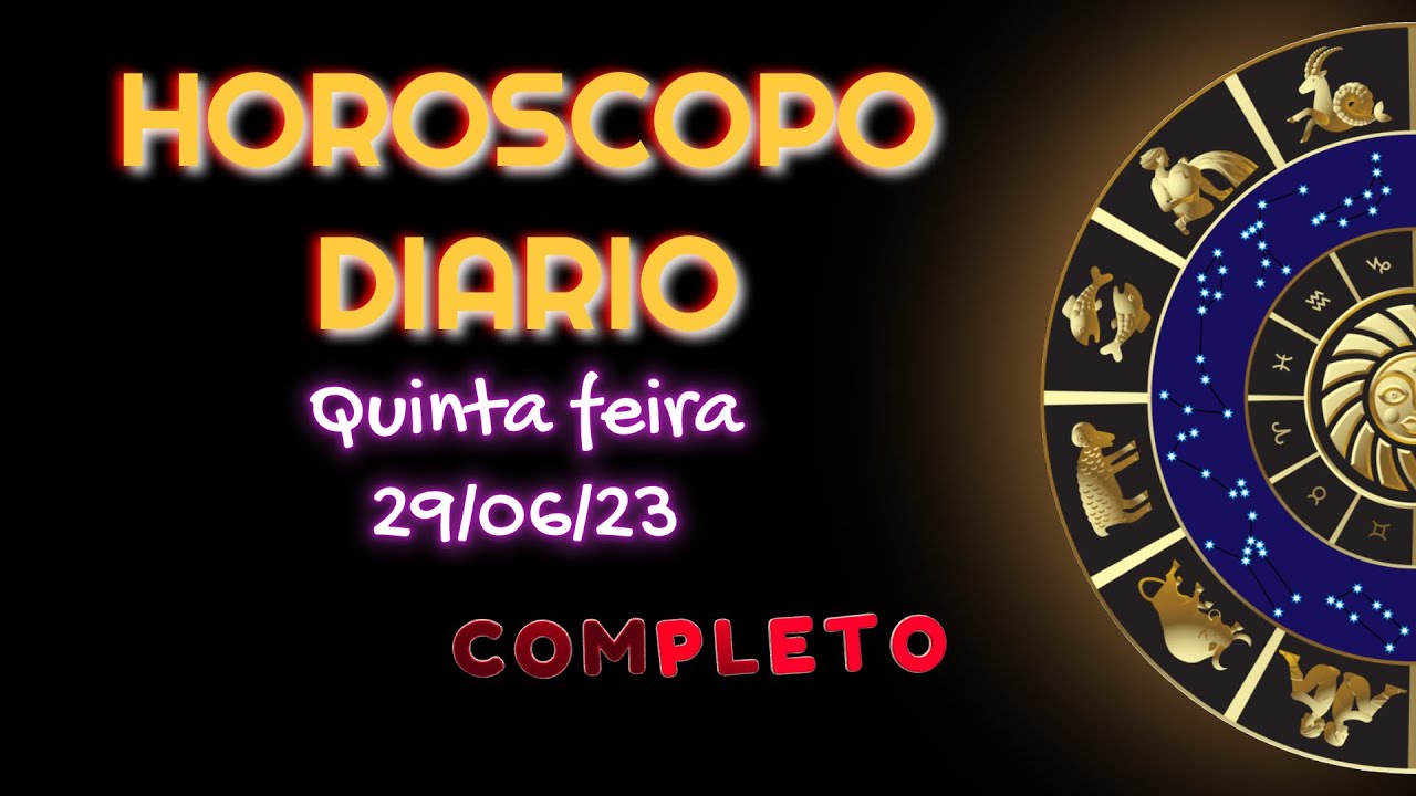 Read more about the article 🔥⭕Horoscopo do dia ✔COMPLETO 29/06/23 🎴Quinta feira…  #tarot #cigano