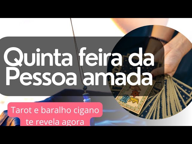 Read more about the article 🔮❤️QUINTA FEIRA DA PESSOA AMADA!TAROT DO DIA/TAROT DO AMOR