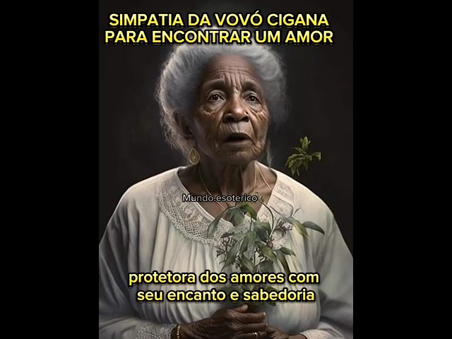 Read more about the article Simpatia da Vovó Cigana para encontrar um amor! #umbanda #candomblé #vovomariaconga #simpatias