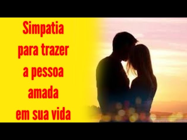 Read more about the article #simpatia para trazer a pessoa amada em seus pés rapidamente…