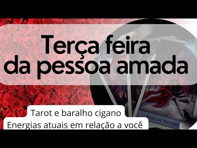 Read more about the article 🔮❤️TERÇA FEIRA DA PESSOA AMADA!TAROT DO DIA/TAROT DO AMOR