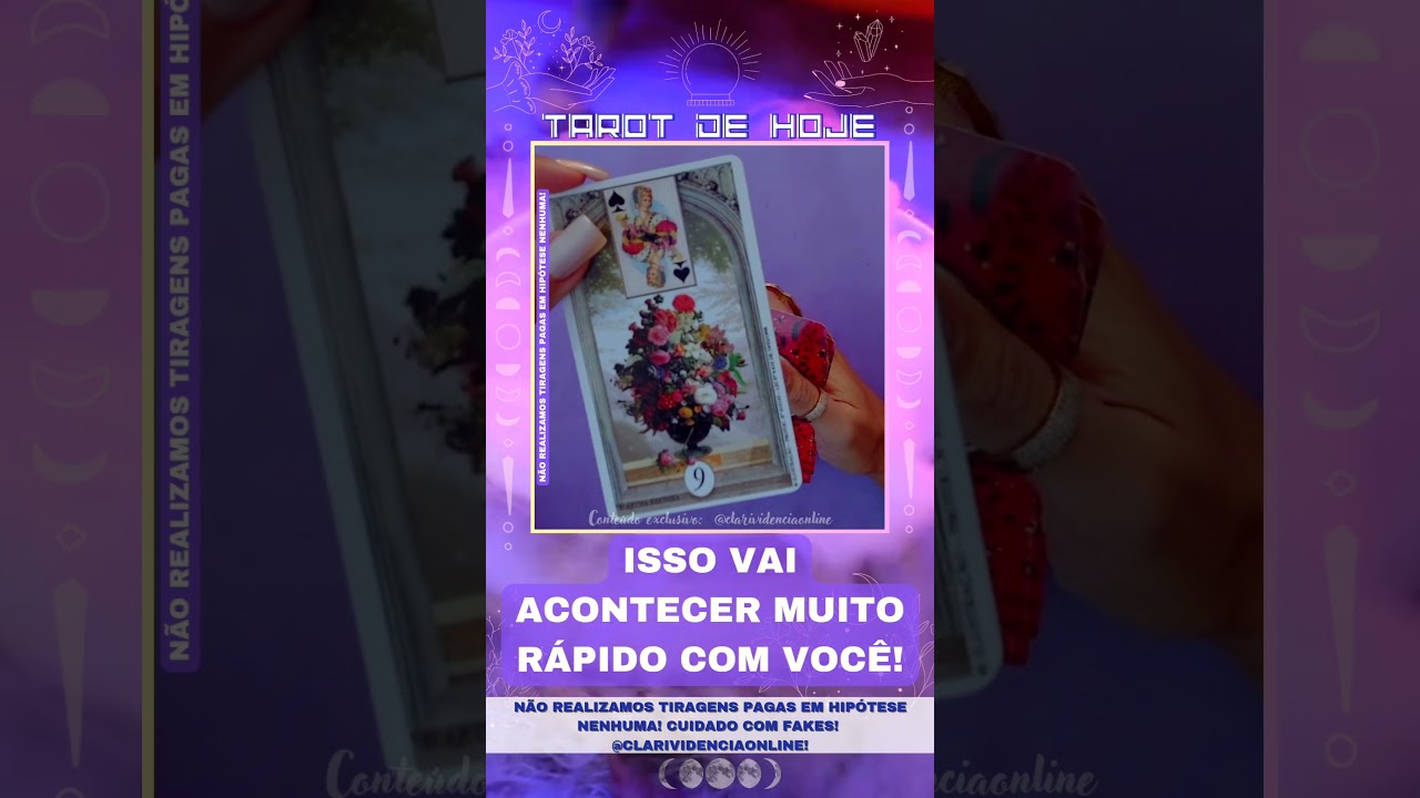 Read more about the article ❤️ ISSO VAI ACONTECER MUITO RÁPIDO COM VOCÊ!🌟 #TAROTHOJE #TAROT