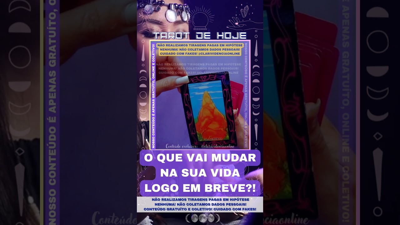 Read more about the article 🌞 O QUE VAI MUDAR NA SUA VIDA LOGO EM BREVE? 🌟 #TAROTHOJE #TAROT