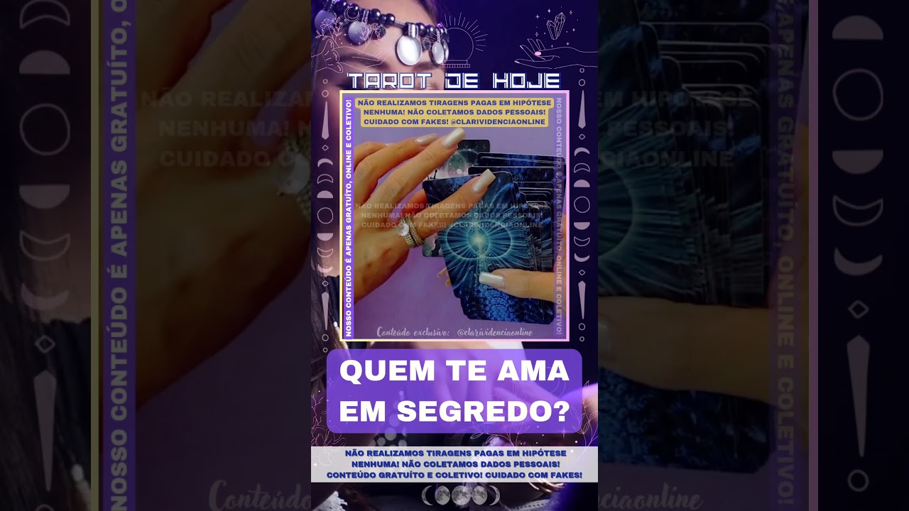 Read more about the article 🔮 QUEM TE AMA EM SEGREDO? 🌟 #TAROTHOJE #TAROT