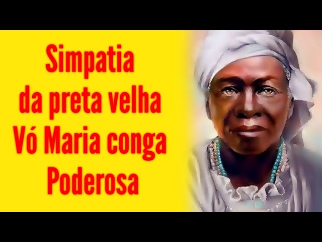 Read more about the article #simpatia de adoçamento da preta velha Vovó Maria Conga.👵🏿