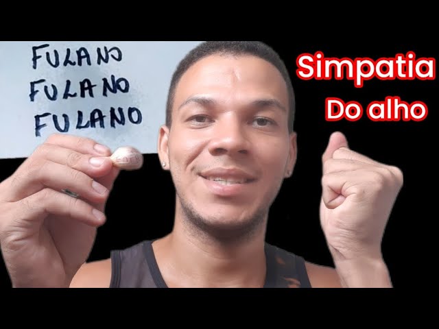 Read more about the article simpatia do alho para ele ou ala vim corrando atras de você