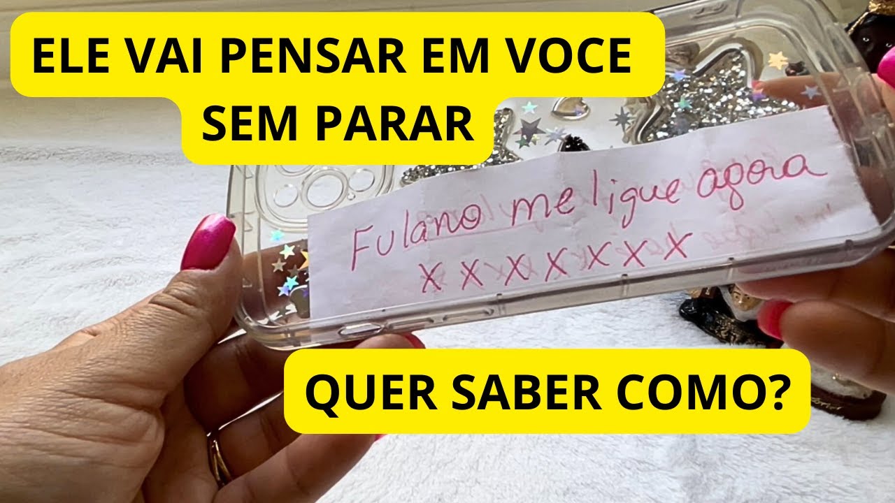 Read more about the article ⭐#Simpatia PARA ELE ME PROCURAR APAIXONADO HOJE MESMO❤